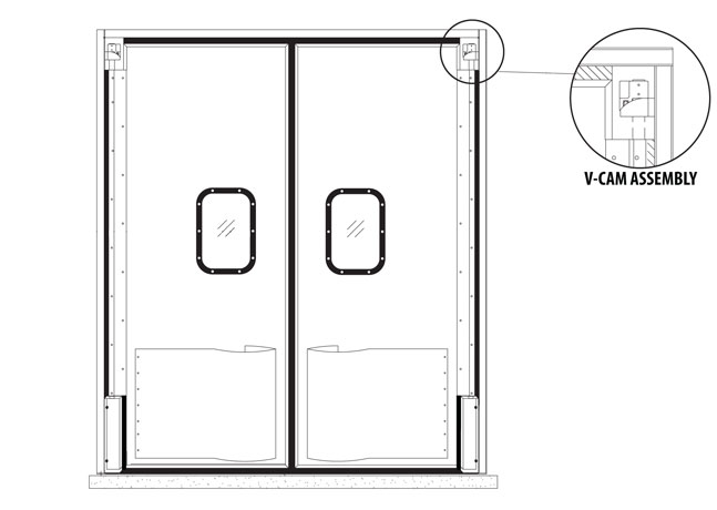 HD V-cam Hinge