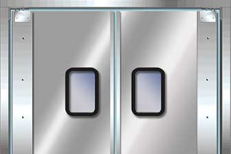 Model 5000 rigid traffic door, swing door, access door